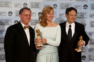 Producent James Schamus, Scenaristka Diana Ossana in reiser Ang Lee