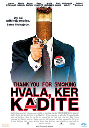  Hvala, ker kadite - Thank You For Smoking  